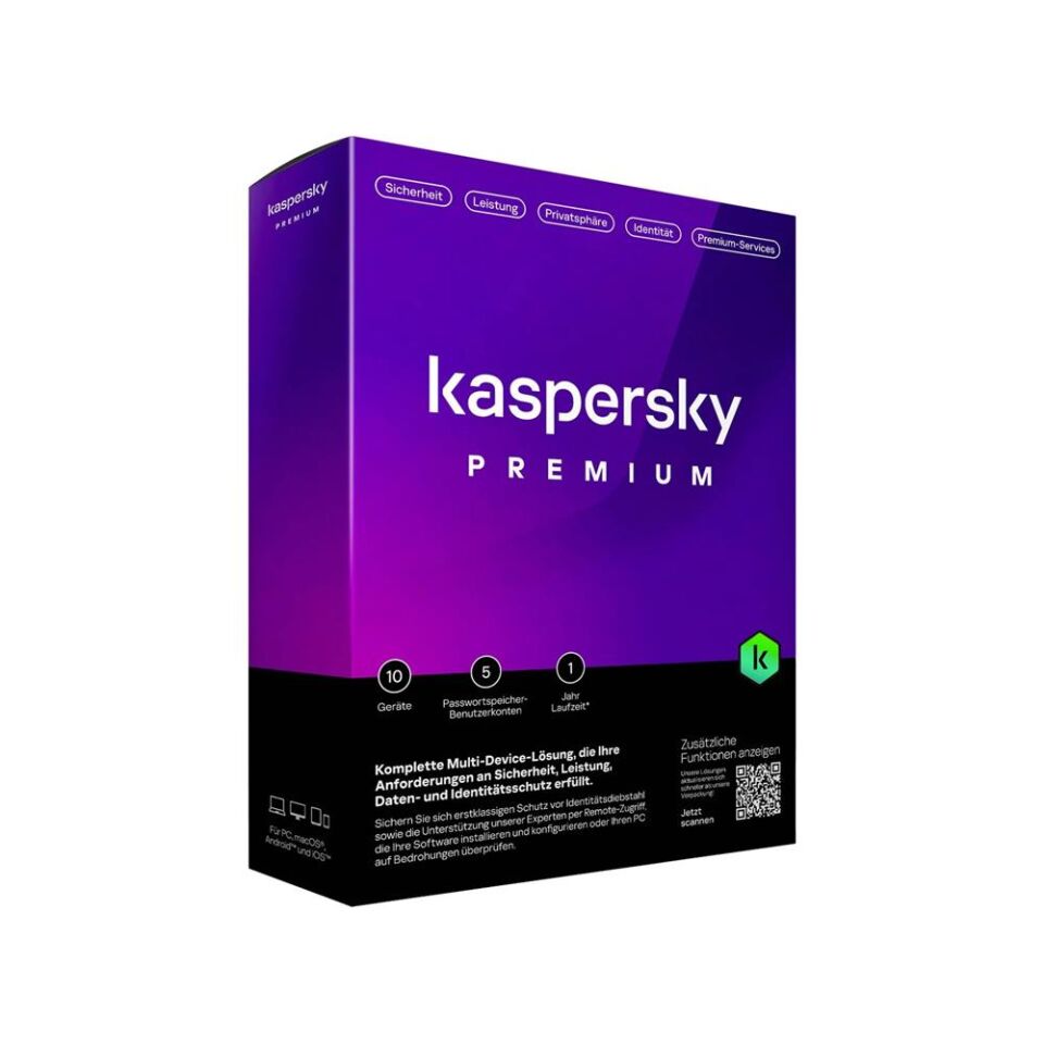 Online Kaspersky Premium 10 Total Security (10 Kullanıcı - 1 Yıl)