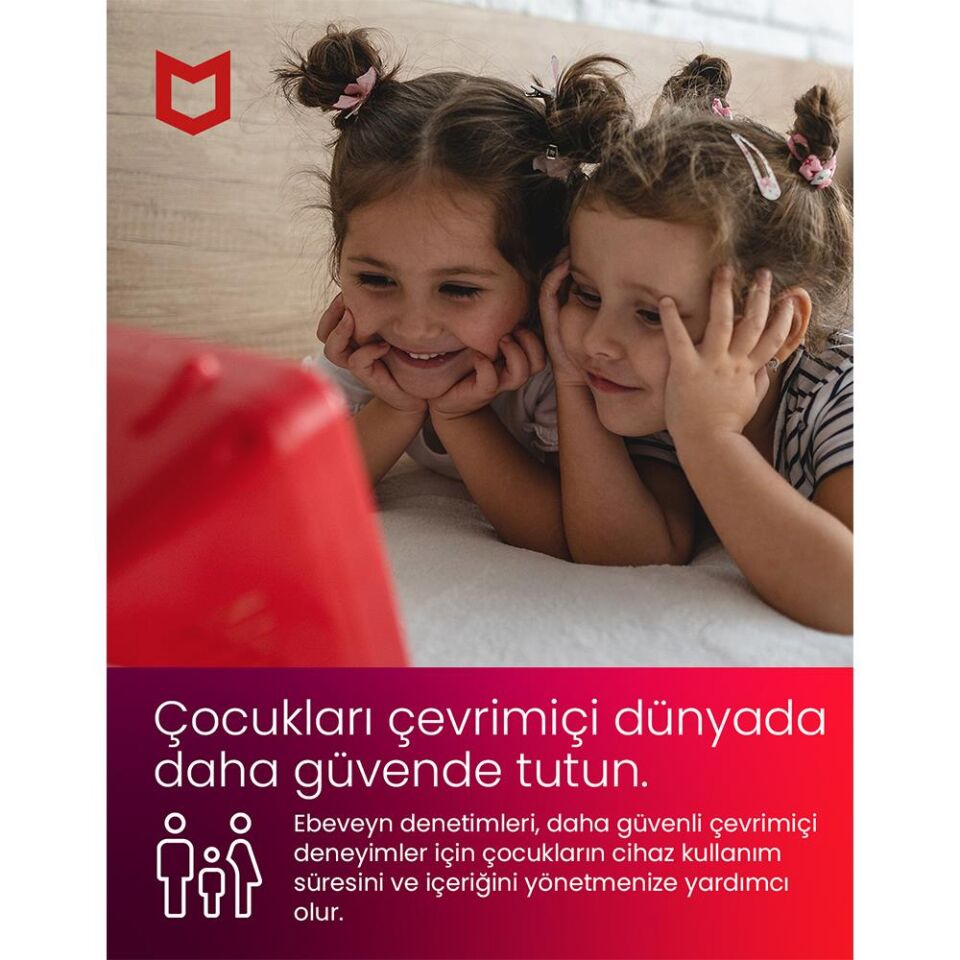 Mcafee Total Protection Dijital Kimlik Koruma ( 10 Cihaz - 1 Yıl )