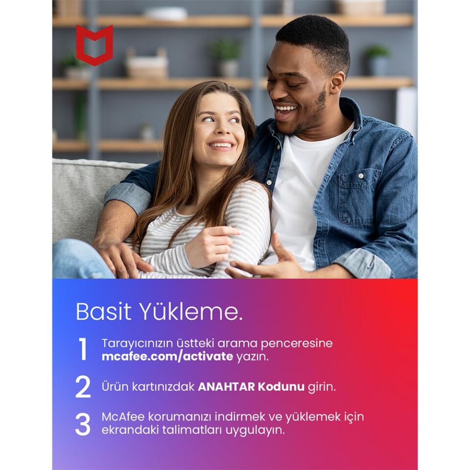 Mcafee Total Protection Dijital Kimlik Koruma ( 3 Cihaz - 1 Yıl )