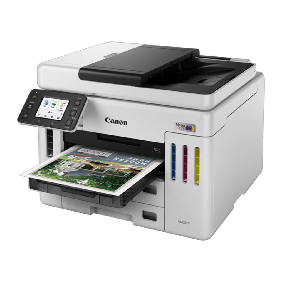 CANON MAXIFY GX7140 ÇOK FONKSİYONLU FAKS / ADF / DUBLEKS KABLOSUZ MÜREKKEP TANKLI YAZICI
