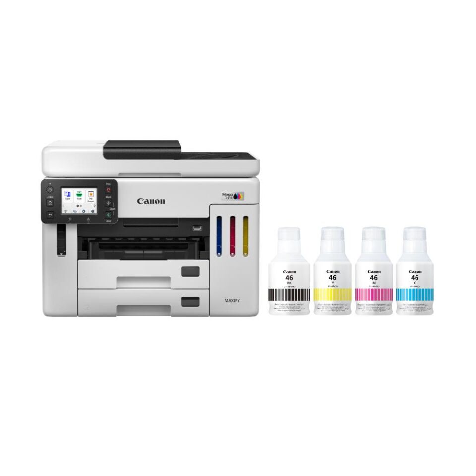 CANON MAXIFY GX7140 ÇOK FONKSİYONLU FAKS / ADF / DUBLEKS KABLOSUZ MÜREKKEP TANKLI YAZICI