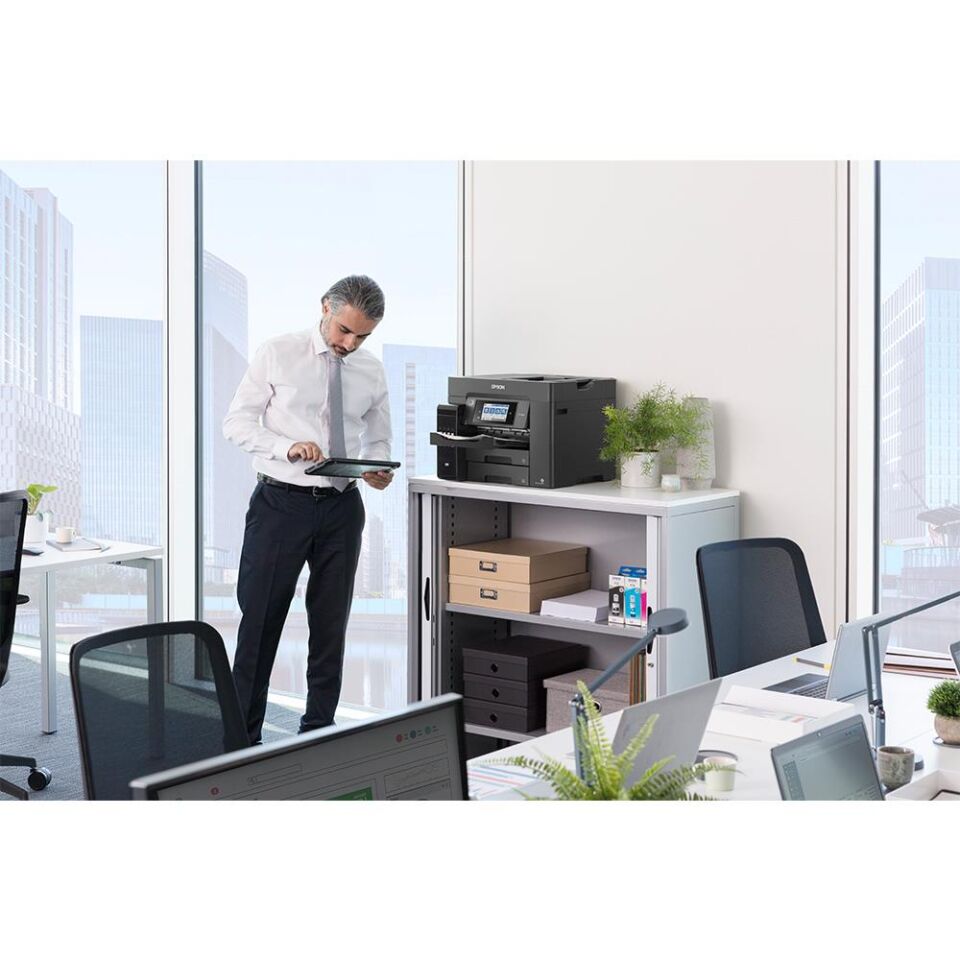 EPSON ECOTANK L6570 ÇOK FONKSİYONLU FAKS / ADF / DUBLEKS KABLOSUZ MÜREKKEP TANKLI YAZICI