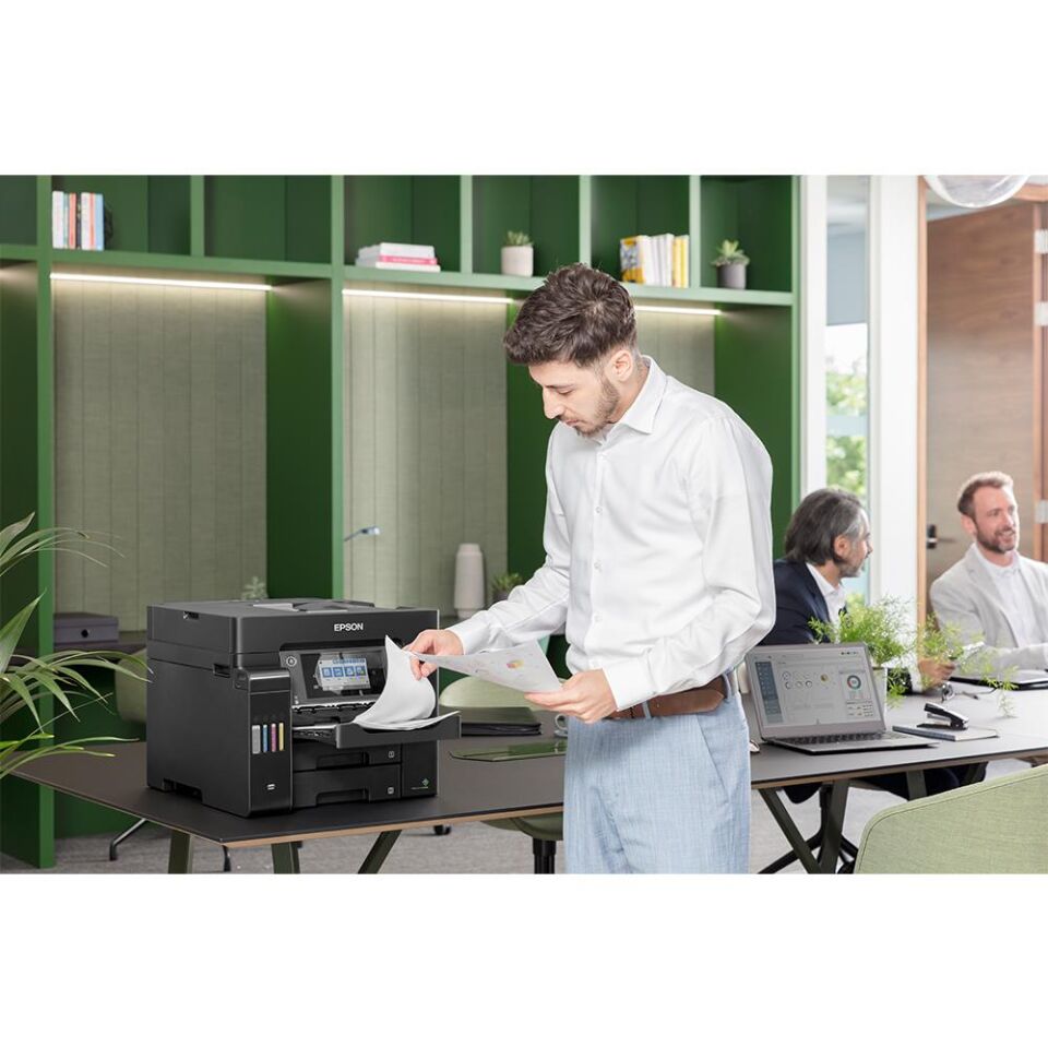 EPSON ECOTANK L6570 ÇOK FONKSİYONLU FAKS / ADF / DUBLEKS KABLOSUZ MÜREKKEP TANKLI YAZICI
