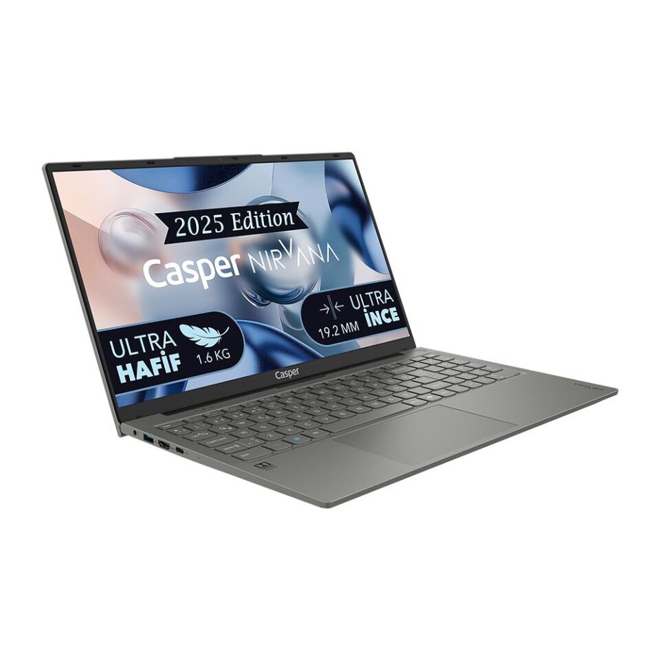 Casper Nirvana X600 7. Nesil Ryzen 5 7430U-8Gb-480Gb Ssd-15.6inc-W11